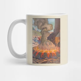 Legend of King Hiram Casting the Molten Sea Mug